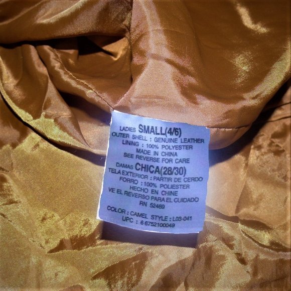 Outbrook genuine leather coat - Picture 8 of 9